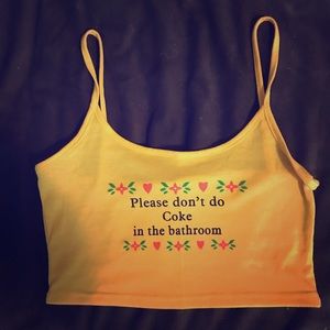 “Please Don’t Do Coke in the Bathroom”